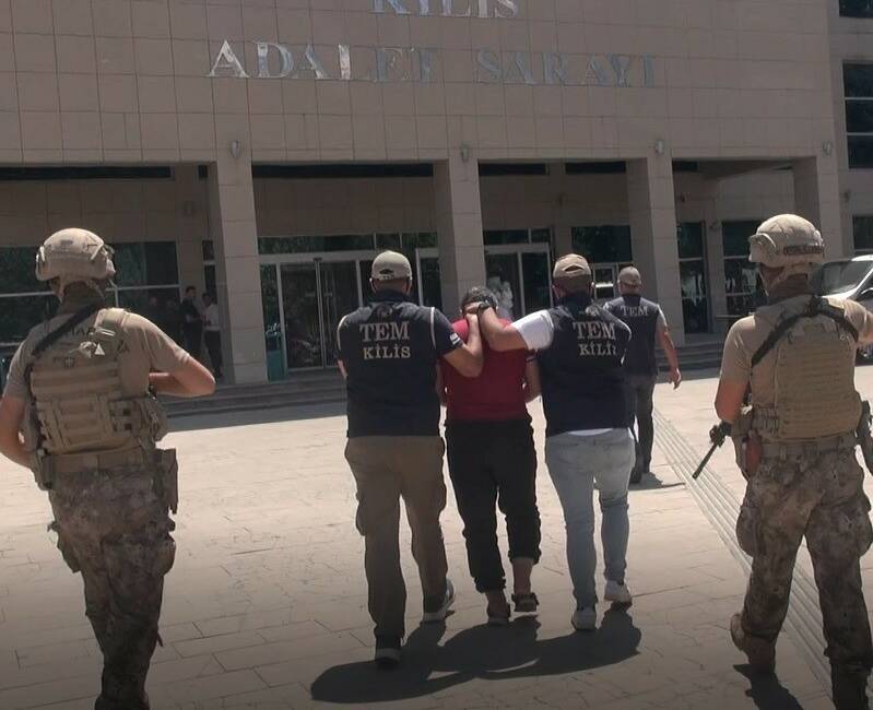Kilis'te terörle mücadele kapsamında DEAŞ terör örgütü içinde faaliyet gösteren