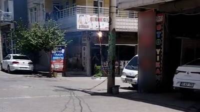 Kahta ilçesinde meydana gelen elektrik hattı kopması sonucunda paniğe neden