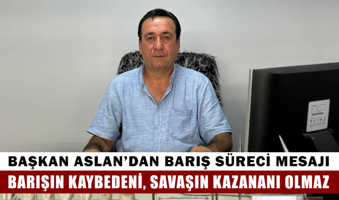 Besni Merinos Küçük Sanayi Sitesi Başkanı Haci Aslan, terörsüz bir