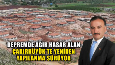 6 Şubat 2023 depremlerinde büyük ölçüde zarar gören Adıyaman’ın Besni