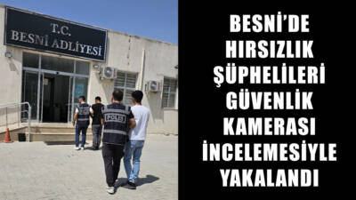 Besni'de 35 gün önce meydana gelen oto teybi hırsızlığı, titiz