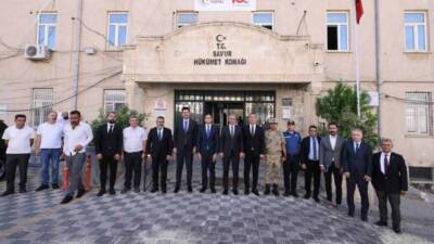 Mardin Valisi ve Büyükşehir Belediye Başkan Vekili Tuncay Akkoyun, Savur