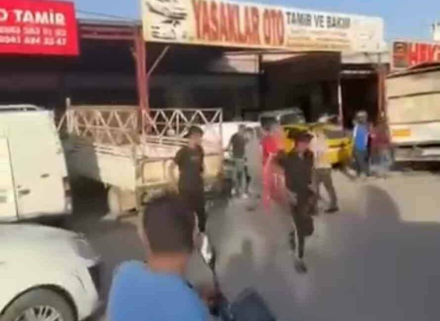 Mardin'in Kızıltepe ilçesinde iki grup arasında Sanayi Sitesi'nde çıkan kavgada
