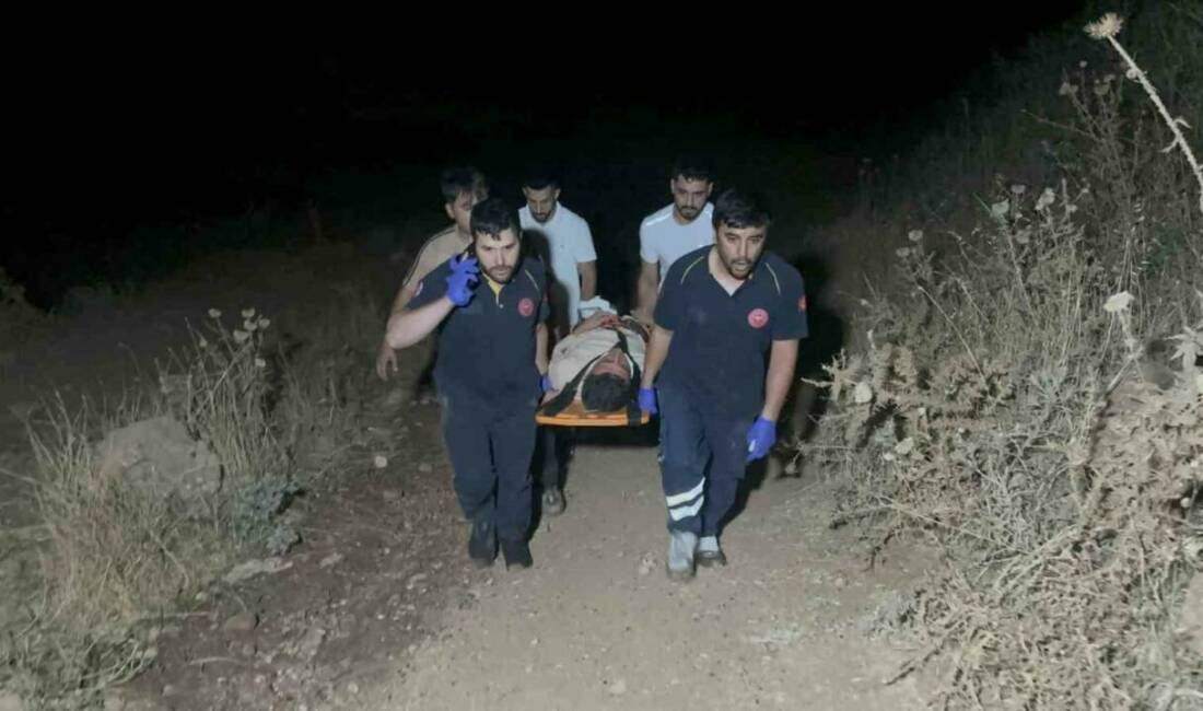 Alkollü bir sürücünün motosikletin direksiyon hakimiyetini kaybetmesi sonucu Adıyaman'ın Kahta