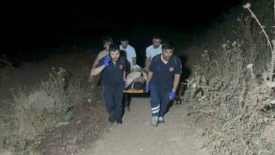 Alkollü bir sürücünün motosikletin direksiyon hakimiyetini kaybetmesi sonucu Adıyaman'ın Kahta