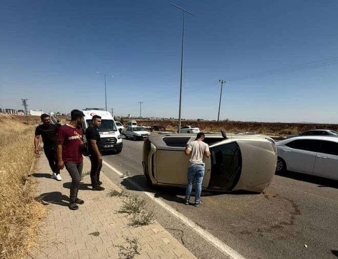 Adıyaman'ın Kahta ilçesinde meydana gelen trafik kazasında bir kişi yaralandı.
