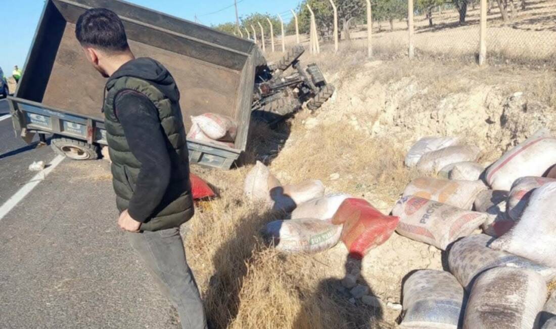 Şanlıurfa'nın Birecik ve Halfeti ilçelerinde meydana gelen traktör kazalarında bir