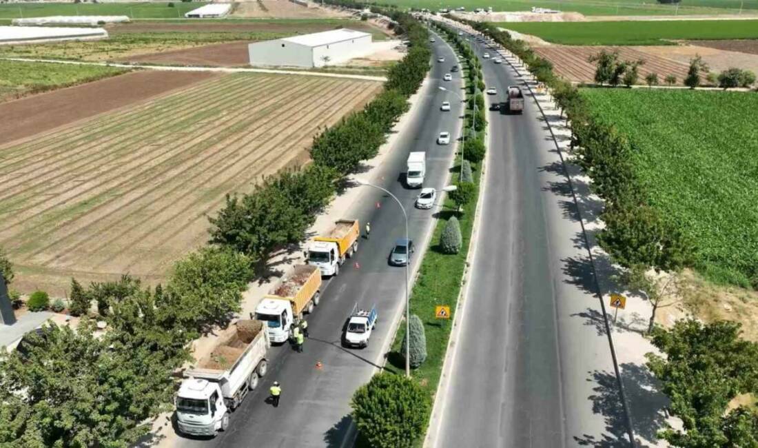 Şanlıurfa'da çevre kirliliği ile mücadele kapsamında, atık malzeme ve moloz