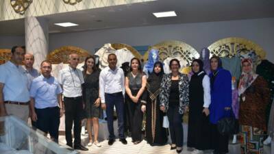 Şahinbey Belediyesi'ne bağlı Selçuklu Gençlik Merkezi'nde eğitim alan kursiyerler, yaptıkları