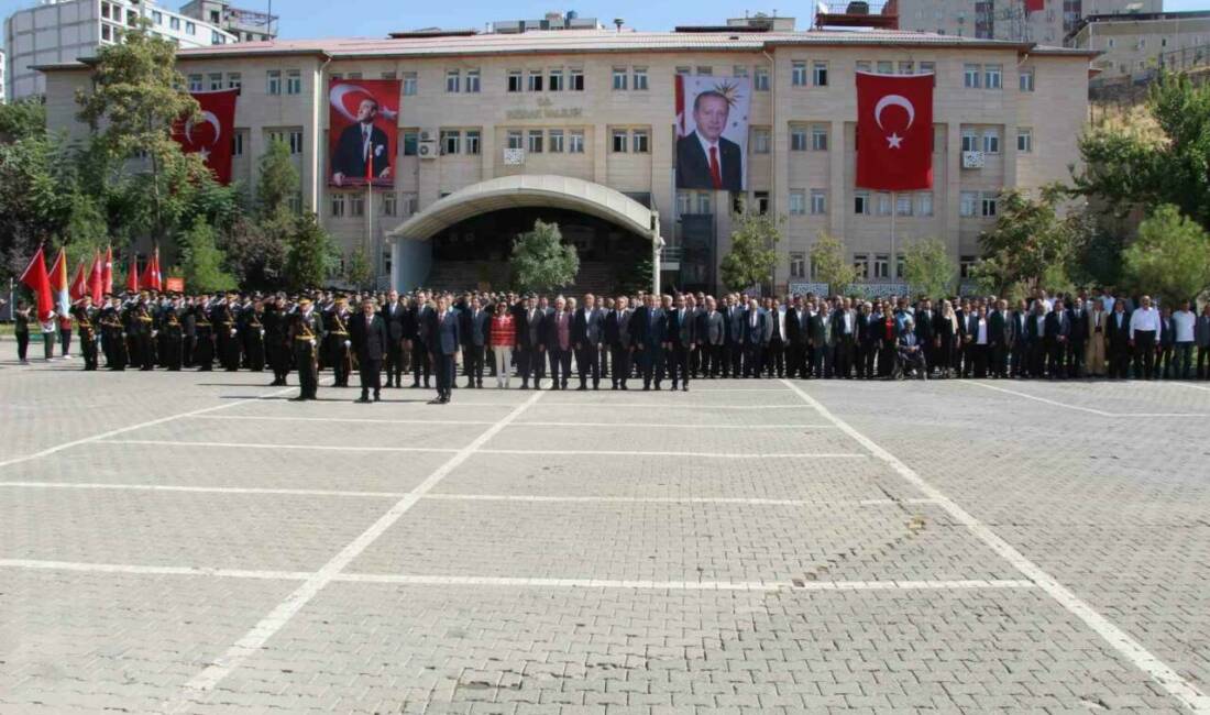 Şırnak'ta 30 Ağustos Zafer Bayramı 103. yıl dönümü coşkuyla kutlandı.
