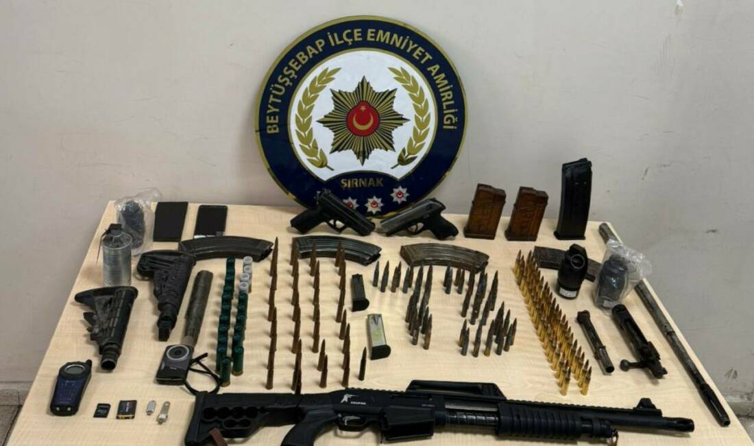 Şırnak'ta yapılan asayiş, kaçakçılık ve narkotik operasyonlarında 43 kişi hakkında