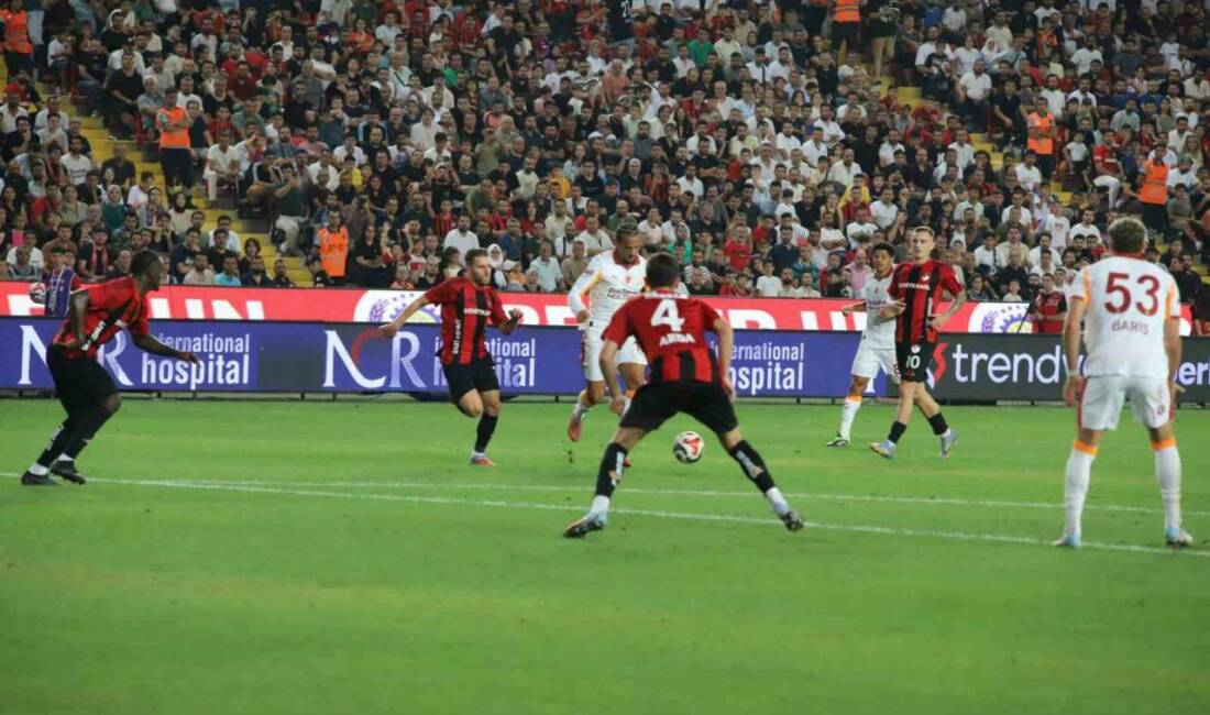 Galatasaray, Gaziantep FK'yı deplasmanda 3-0 mağlup ederek Trendyol Süper Lig