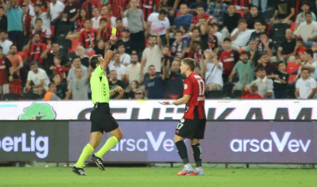 Gaziantep Futbol Kulübü, Trendyol Süper Lig'in 3. haftasında evinde Gençlerbirliği'ni