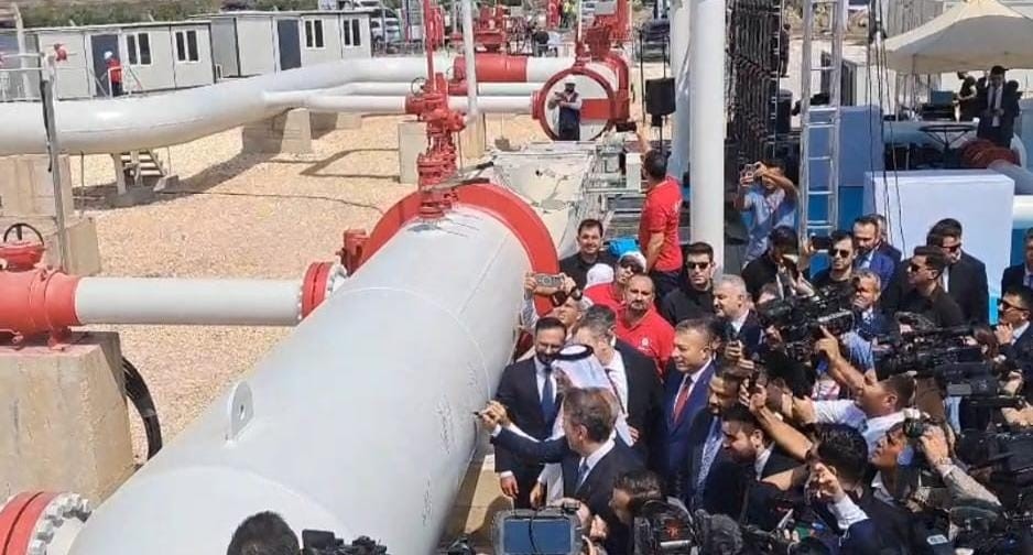 Enerji ve Tabii Kaynaklar Bakanı Alparslan Bayraktar, Türkiye-Suriye Doğal Gaz