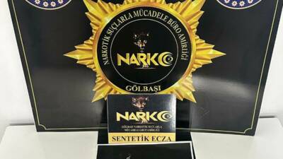 Adıyaman'ın Gölbaşı ilçesinde yapılan operasyonda uyuşturucu suçundan 3 kişi gözaltına