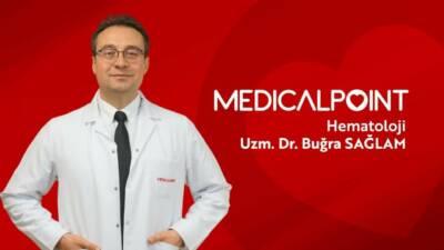 Gaziantep'teki Medical Point Hastanesi'nde Hematoloji Uzmanı olan Dr. Buğra Sağlam,