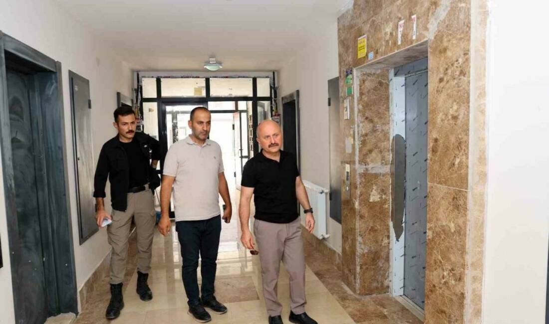 Adıyaman Valisi Osman Varol, devlet tarafından inşa edilen Örenli Kalıcı