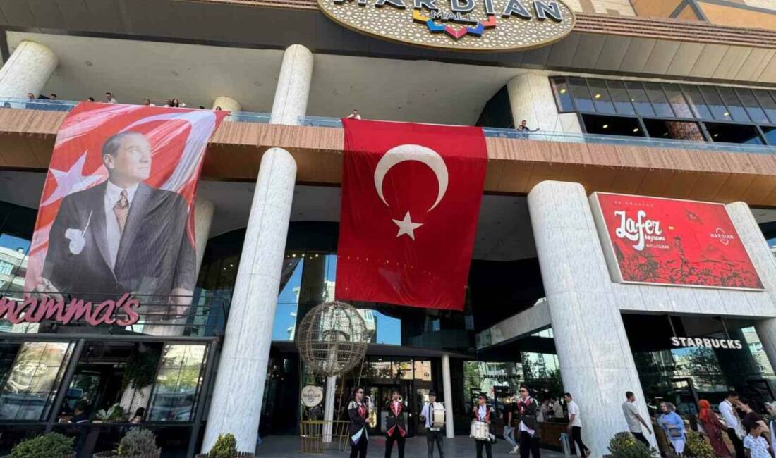 Mardian Mall, 30 Ağustos Zafer Bayramı'nı özel etkinliklerle kutladı. Alışveriş