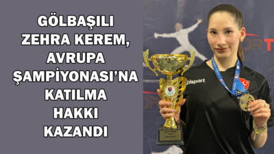 Adıyaman’ın Gölbaşı ilçesinden yetişen genç eskrim sporcusu Zehra Kerem, İtalya’nın