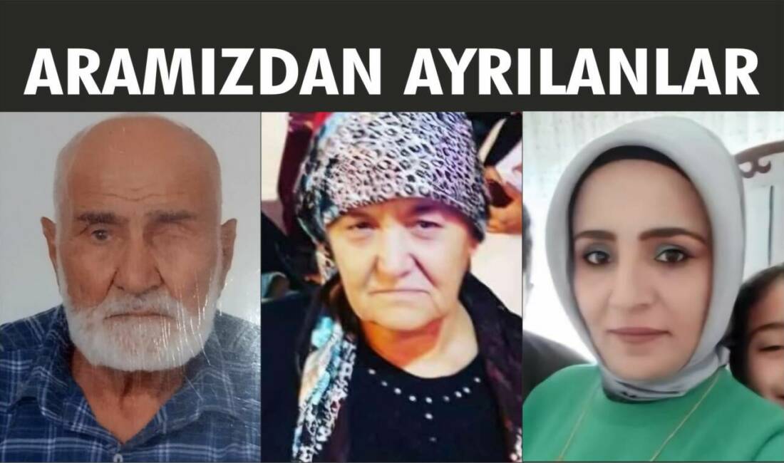04.09.2025 Perşembe gününe ait Besni’de Vefat Edenler köşesi.