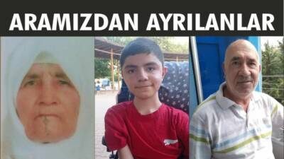 08.09.2025 Pazartesi gününe ait Besni’de Vefat Edenler köşesi.