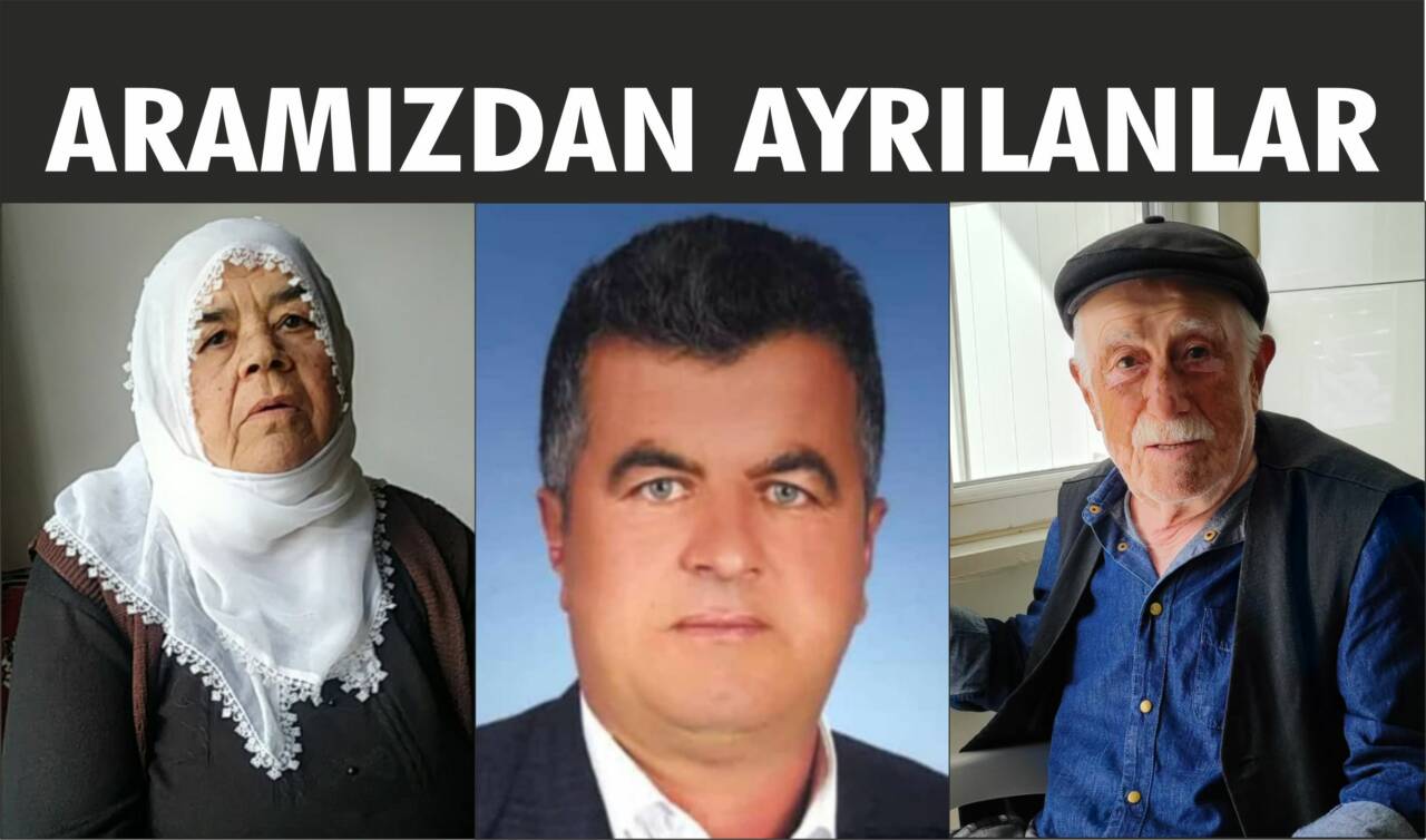15.09.2025 Pazartesi gününe ait Besni’de Vefat Edenler köşesi.