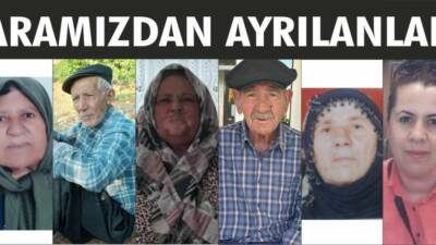 29-31.08.2025 Cuma, Cumartesi, Pazar gününe ait Besni’de Vefat Edenler köşesi.