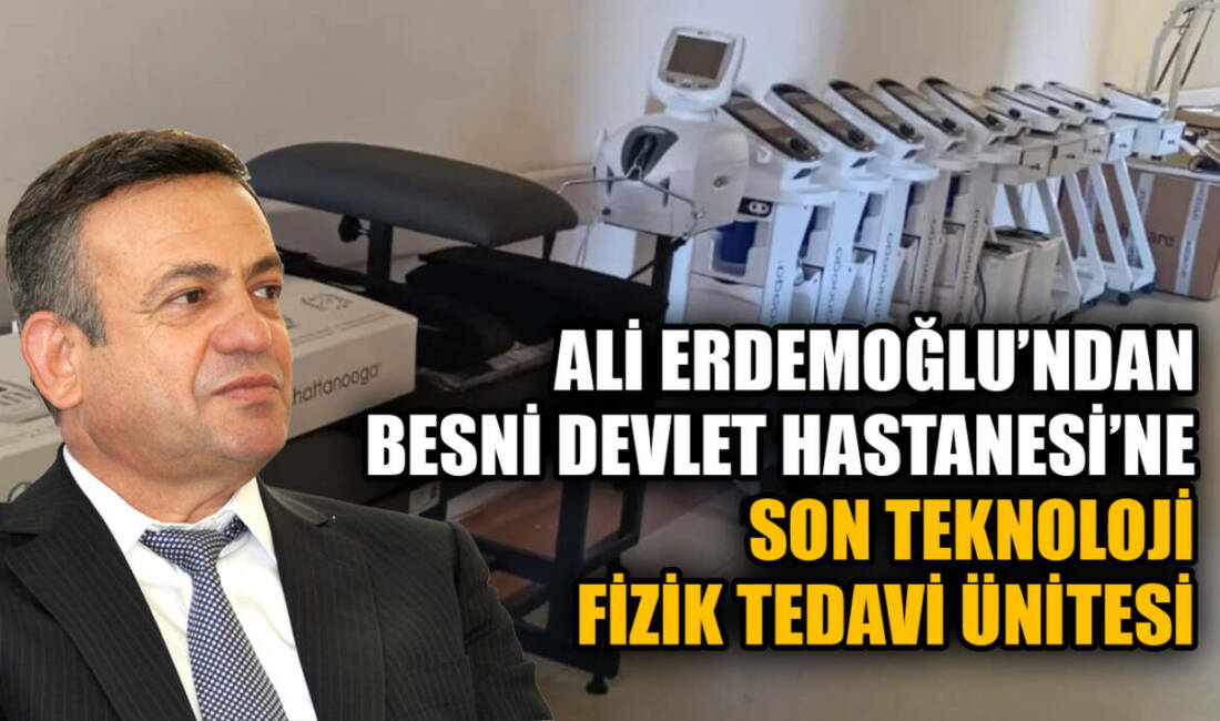 Merinos Holding Yönetim Kurulu Başkanı hayırsever hemşerimiz Ali Erdemoğlu, Besni