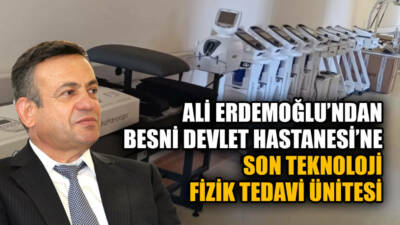 Merinos Holding Yönetim Kurulu Başkanı hayırsever hemşerimiz Ali Erdemoğlu, Besni