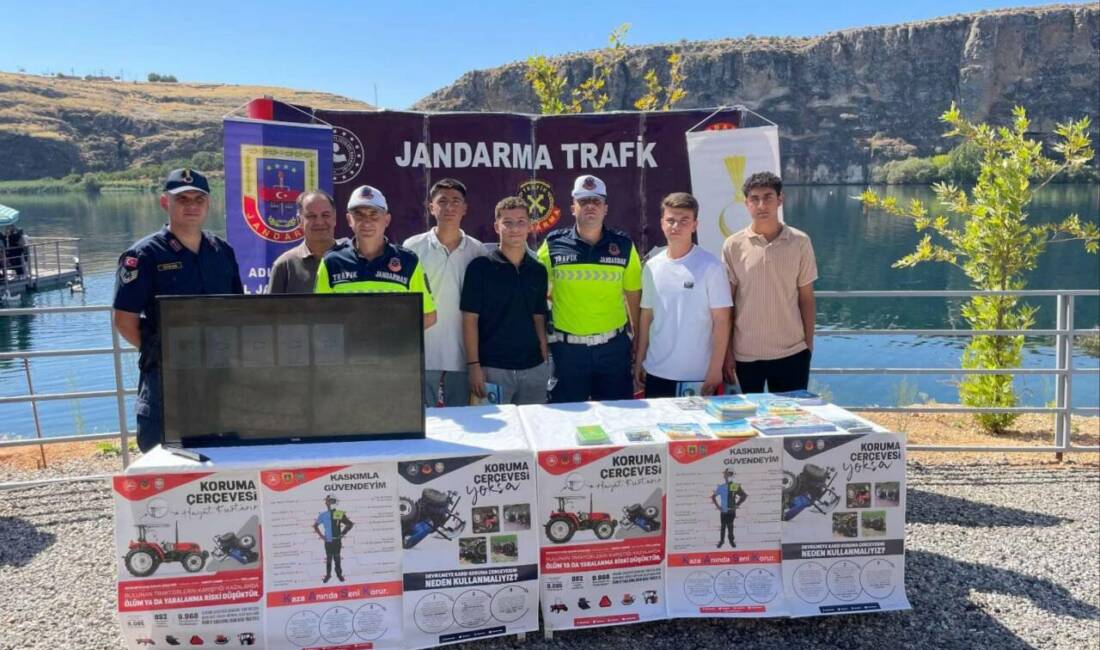 27. Besni Eğitim Bayramı etkinlikleri kapsamında Kızılin Köyü’nde Jandarma Trafik