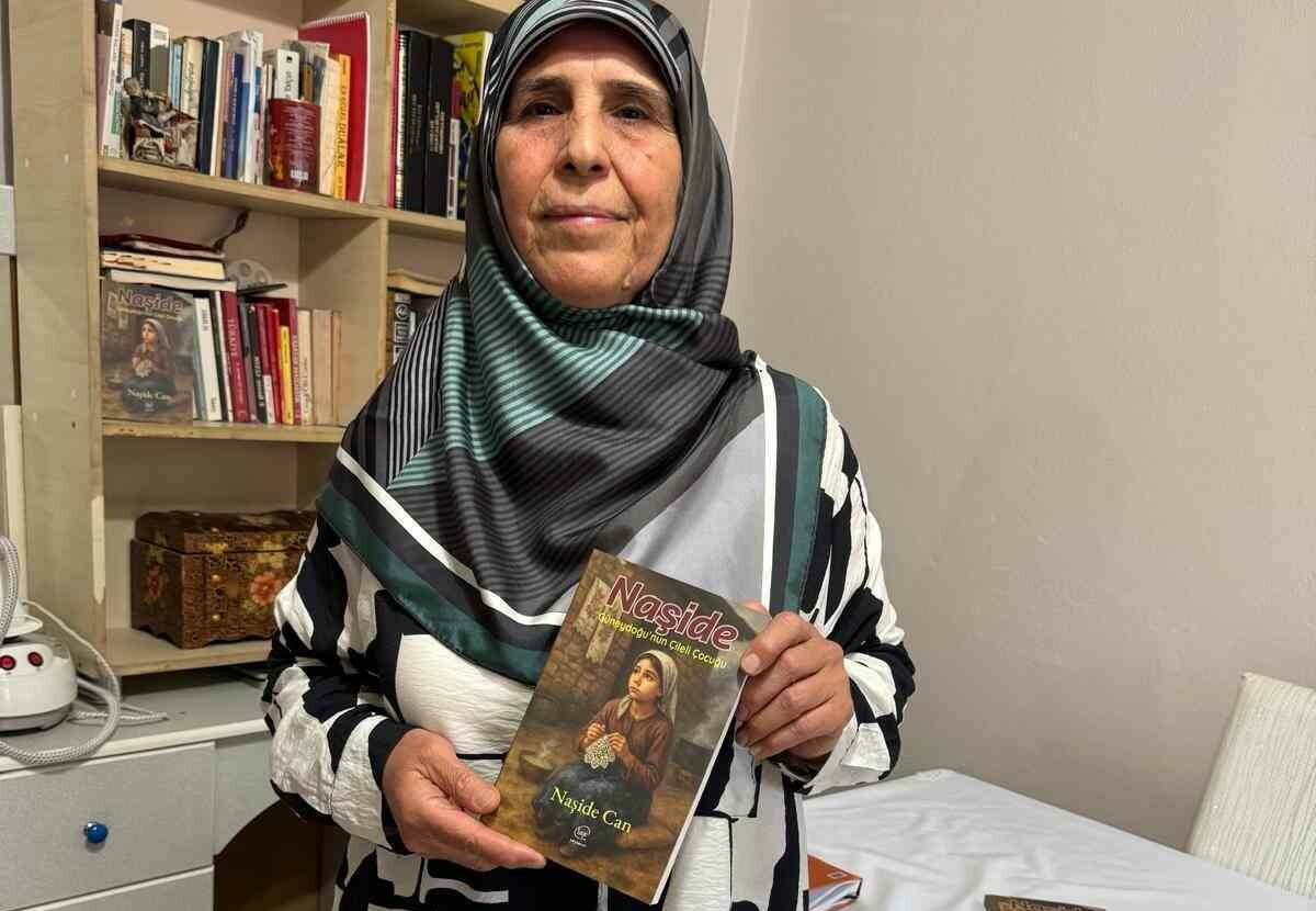 Diyarbakırlı 7 çocuk annesi Naşide Can, 60 yaşında okuma yazma