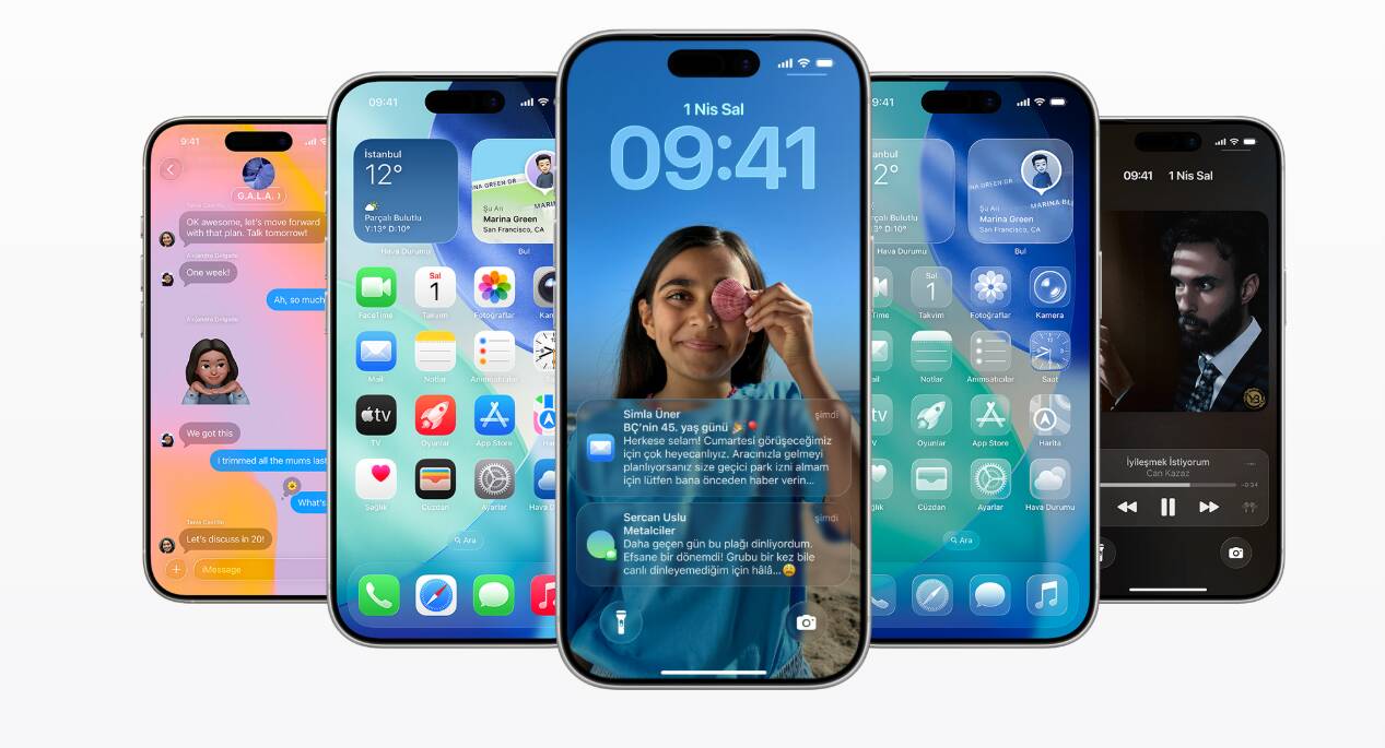 Apple, merakla beklenen iOS 26 güncellemesini iPhone kullanıcılarının erişimine açtı.