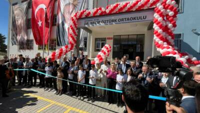 27. Besni Eğitim Bayramı etkinlikleri kapsamında inşa edilen Dr. Necip