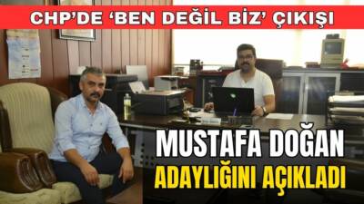 Besnili iş insanı Mustafa Doğan, gazetemizi ziyaret ederek CHP Besni
