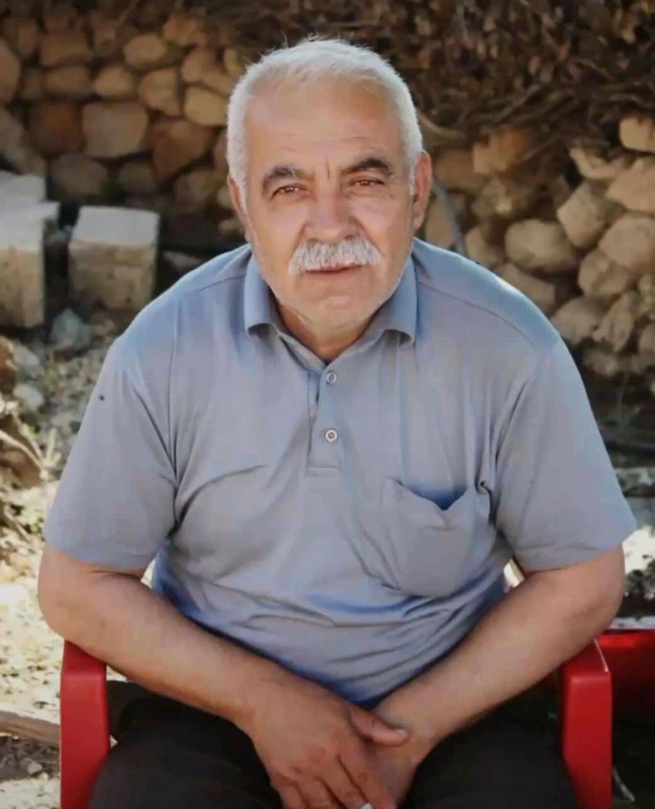 Mardin'in Mazıdağı ilçesine bağlı Kebapçı Mahallesi'nde, ceviz toplamak için ağaca