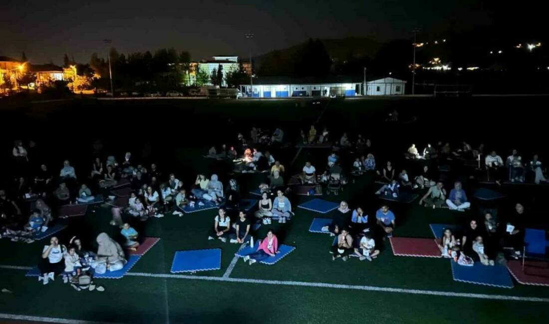 "Aile Yılı" etkinlikleri kapsamında Adıyaman’ın Gölbaşı ilçesinde anlamlı bir sinema