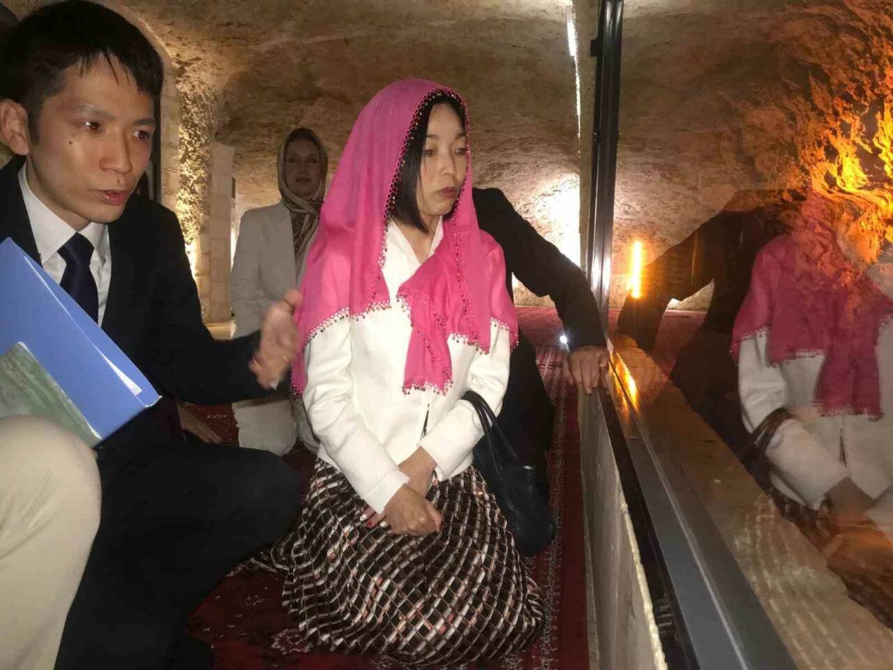 Japonya Altes Prensesi Akiko Mikasa, Şanlıurfa'ya ziyaret için geldi. Sabah