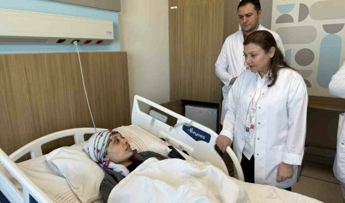Bir hasta, Gaziantep Şehir Hastanesi’nde gerçekleştirilen özel bir operasyonla 6