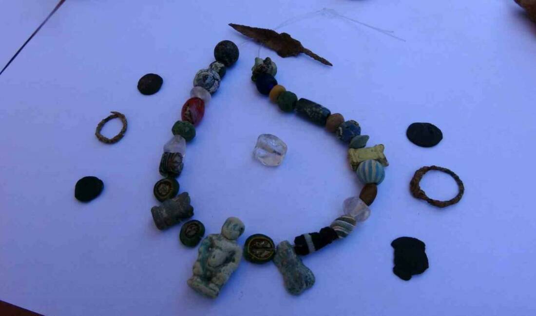 Adıyaman Perre Antik Kent'te gerçekleştirilen kazı çalışmalarında Eski Mısır Tanrısı