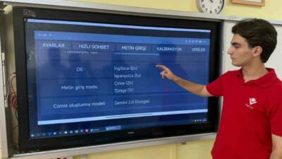 Batman’da üç lise öğrencisi, ALS hastalarının iletişimini sağlayan yapay zeka