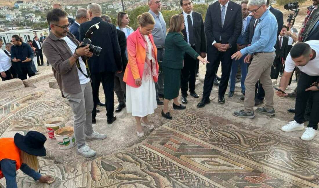 Kültür ve Turizm Bakanı Mehmet Nuri Ersoy, Gaziantep'te Dülük Antik