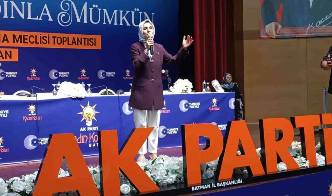 Aile ve Sosyal Hizmetler Bakanı Mahinur Özdemir Göktaş, "Terörsüz Türkiye"