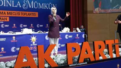 Aile ve Sosyal Hizmetler Bakanı Mahinur Özdemir Göktaş, "Terörsüz Türkiye"