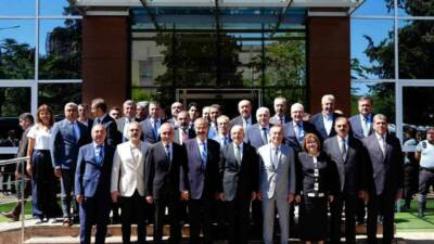 Hazine ve Maliye Bakanı Mehmet Şimşek, Gaziantep’te sanayici, iş insanları