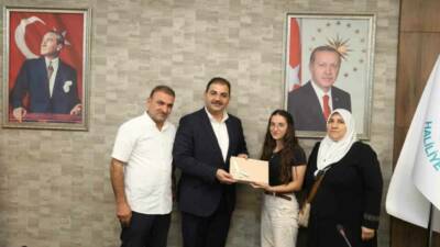 Haliliye Belediye Başkanı Mehmet Canpolat, üniversiteye hazırlık kursları başarı elde