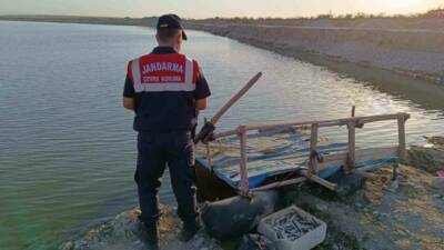 Batman Çayı'nda yasaklı balık avlama faaliyetlerine karşı yapılan operasyonda 250