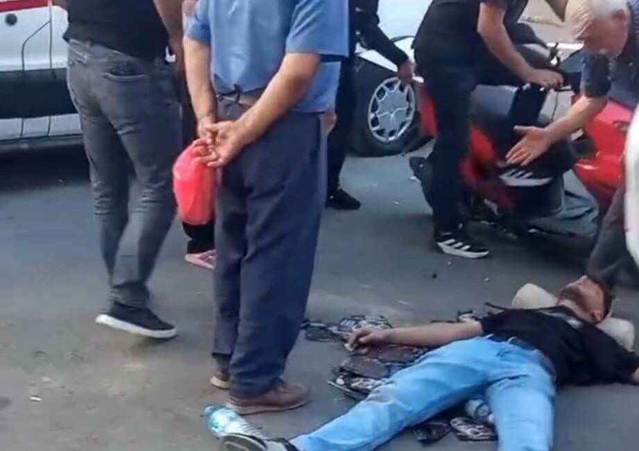 Batman’da hafif ticari araç ile motosikletin çarpışması sonucu meydana gelen