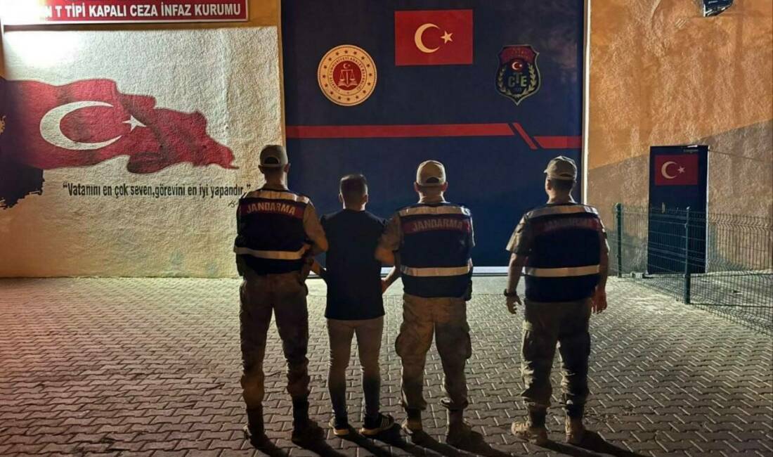 Batman’da silahla tehdit suçundan hüküm giyen bir kişi, jandarma ekipleri