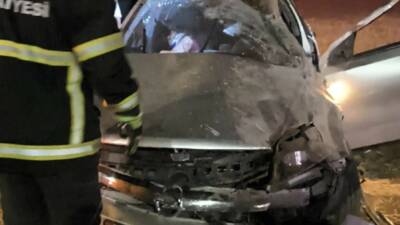 Batman'da meydana gelen kazada, Hasankeyf istikametinden Batman merkeze seyreden bir