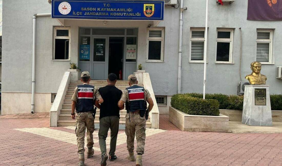 Batman’ın Sason ilçesinde jandarma ekipleri tarafından düzenlenen operasyonda 6 kilo